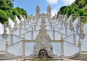 Bom Jesus do Monte: Architekturstil der Treppe